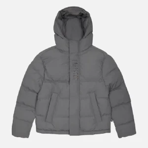 Trapstar Decoded Doudoune À Capuche Gris