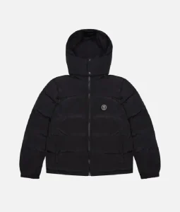 Trapstar Irongate Manteau A Capuche Amovible Noir
