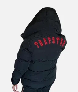 Trapstar Irongate Manteau Capuche Amovible Noir