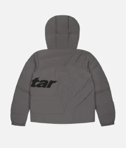 Trapstar Manteau A Capuche Hyperdrive Gris