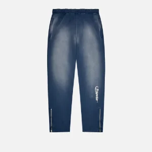 Pantalon Jogging Trapstar Hyperdrive Spray Délavé En Denim