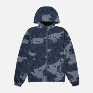 Sweat A Capuche Trapstar Irongate T Camo Noir Gris