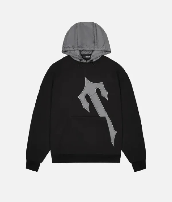 Sweat à capuche Trapstar Irongate T Noir Gris