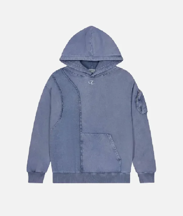 Trapstar Construct Hyperdrive Sweat à Capuche Enzyme Bleu