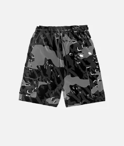 Trapstar Decoded Camouflage Short Noir