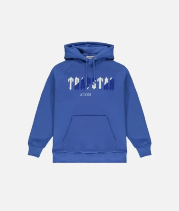 Trapstar Ensemble Chenille Decoded Bleu Blanc