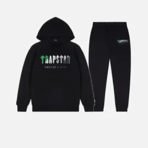Trapstar Ensemble Chenille Decoded Noir Vert