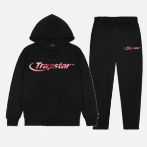Trapstar Ensemble Hyperdrive Chrome Noir Infrarouge