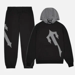 Trapstar Ensemble Irongate T Hood Noir Gris