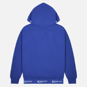 Trapstar Hyperdrive Rib Sweat A Capuche Bleu