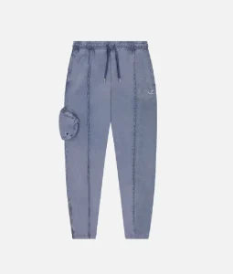 Trapstar Pantalon Jogging Construct Hyperdrive Bleu