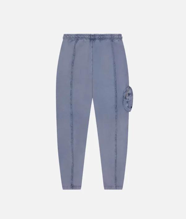 Trapstar Pantalon Jogging Construct Hyperdrive Bleu