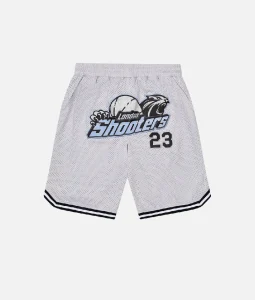 Trapstar Shooters SS23 Basketball Shorts Gris Bleu