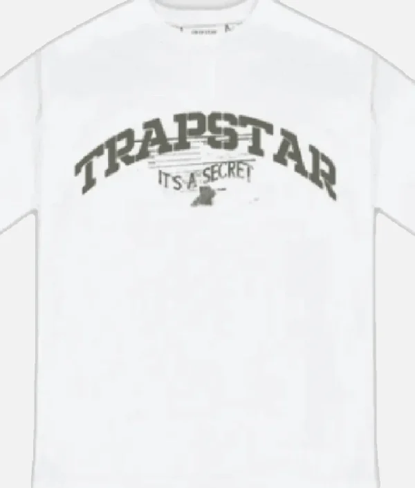 Trapstar T-Shirt Battalion Blanc