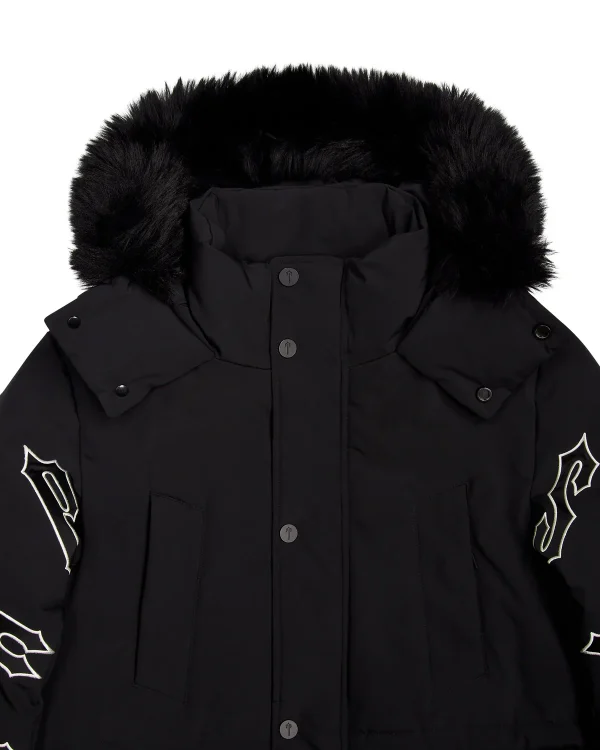 Trapstar Irongate Parker à capuche noir