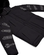 Trapstar Irongate Parker à capuche noir