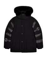 Trapstar Irongate Parker à capuche noir