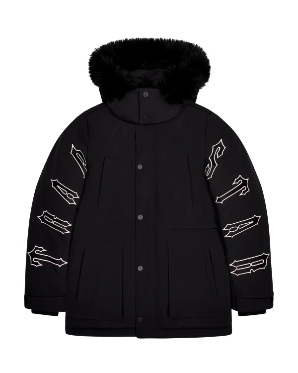 Trapstar Irongate Parker à capuche noir