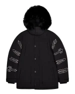 Trapstar Irongate Parker à capuche noir