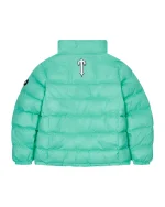 Trapstar C'est une doudoune secrète bleu sarcelle