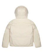Trapstar Irongate Parker à capuche blanc cassé