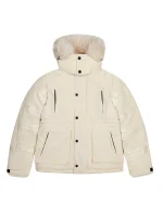 Trapstar Irongate Parker à capuche blanc cassé