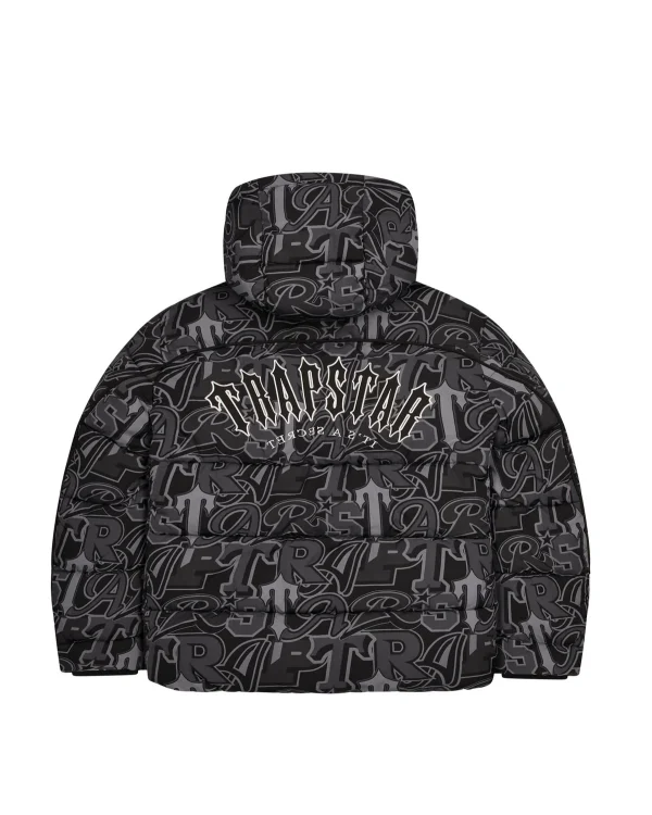Trapstar Irongate Arch Wildcard Puffer Noir