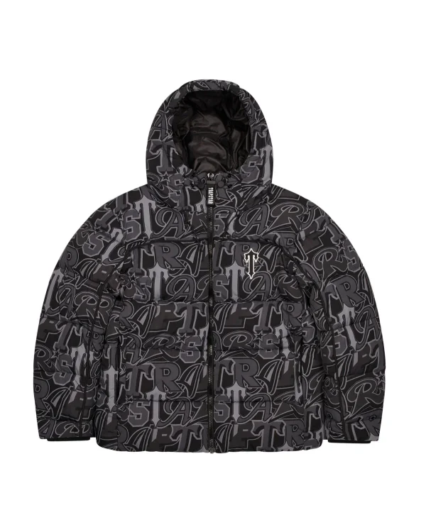 Trapstar Irongate Arch Wildcard Puffer Noir