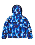 Trapstar Irongate Doudoune à capuche Noir/Bleu