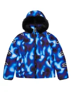 Trapstar Irongate Doudoune à capuche Noir/Bleu