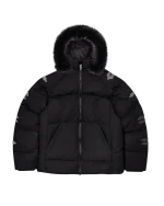 Trapstar Irongate Doudoune à Manches Chenille Noir
