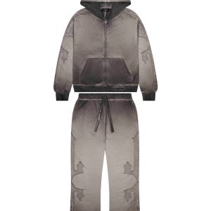 Survêtement Trapstar Irongate à coutures latérales noir
