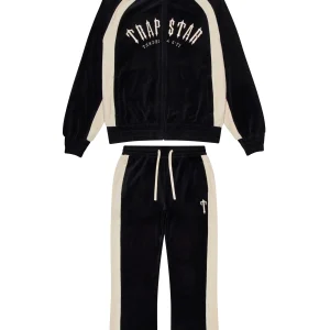 Survêtement Trapstar Irongate Arch Velours Noir