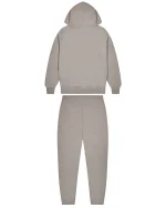 Survêtement Trapstar Decoded Gel à capuche Gris/Jaune