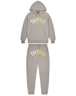 Survêtement Trapstar Decoded Gel à capuche Gris/Jaune
