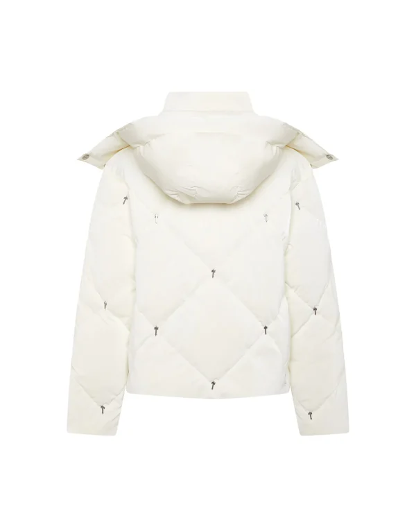 Trapstar Doudoune Chesterfield Irongate T pour femmes blanc cassé