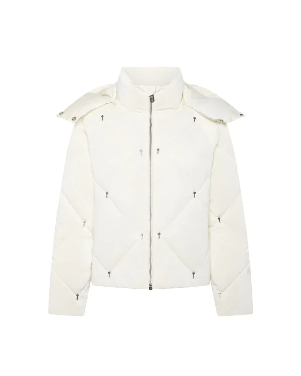 Trapstar Doudoune Chesterfield Irongate T pour femmes blanc cassé